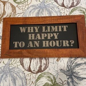 Happy Hour Sign